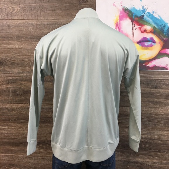 Nike Inter Milan Soccer Track Jacket Full Zip Mens XL Light‎ Grey Dri-FIT - Picture 3 of 8